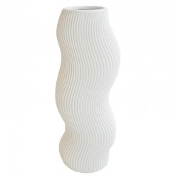 Vaasi 31cm valkoinen