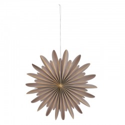 Kukka paperikoriste 40cm beige