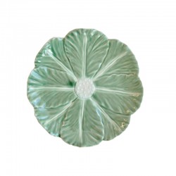 Keraaminen lautanen vihreä