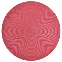 Pyöreä tabletti tummanpunainen