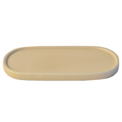 Keraaminen alusta 22 cm beige